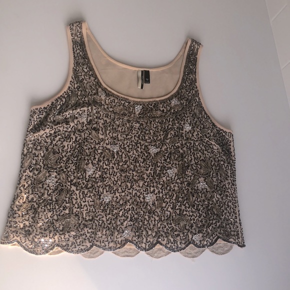 Top Shop Sequin top - Picture 2 of 5